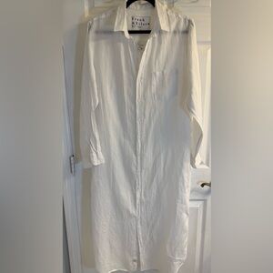Frank & Eileen Rory White Button Down Shirt